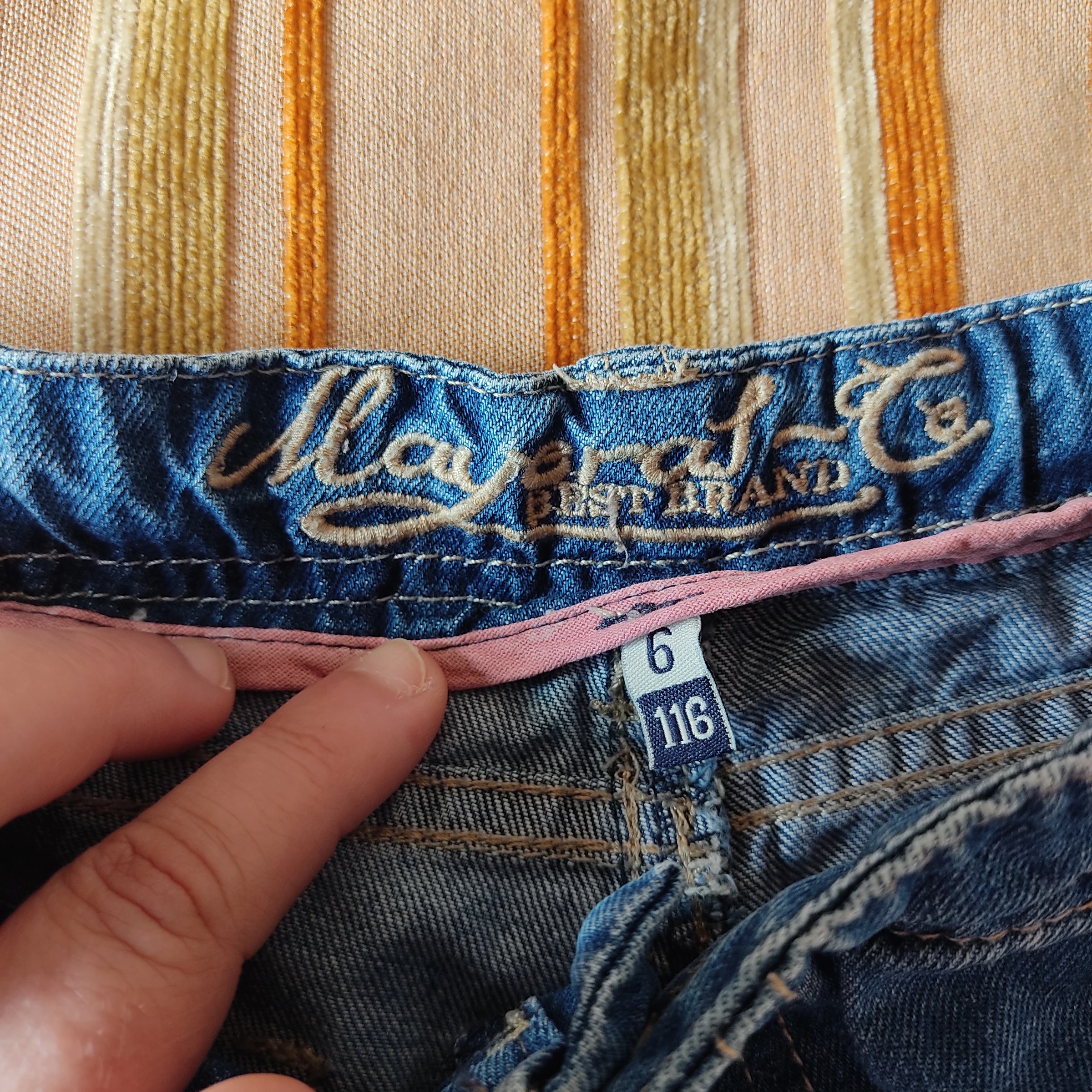 Denim shorts. Size 6 A – photo 3